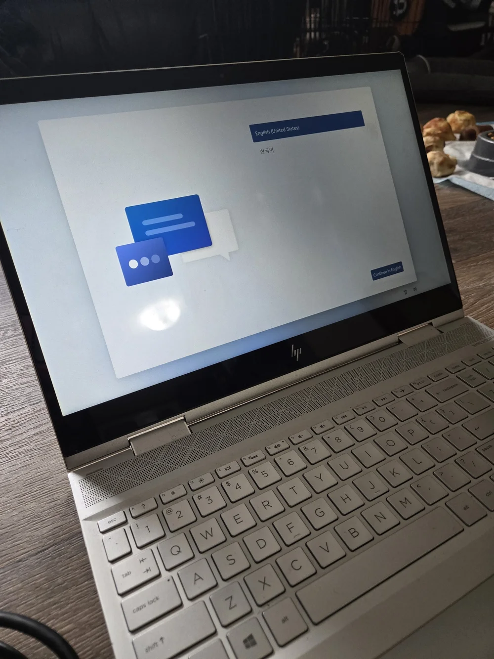 HP Silver 2-in-1 Laptop - Portable Performance